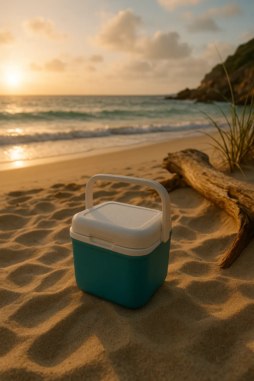 nevera pequeña playa