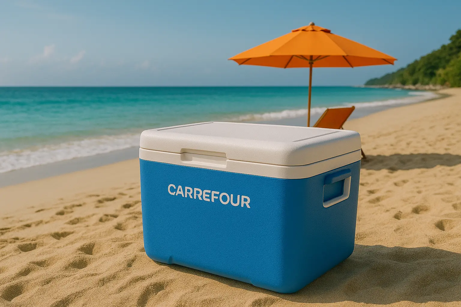 nevera playa carrefour